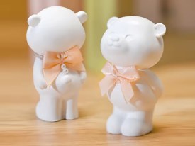 Molde silicona osito manos atras 